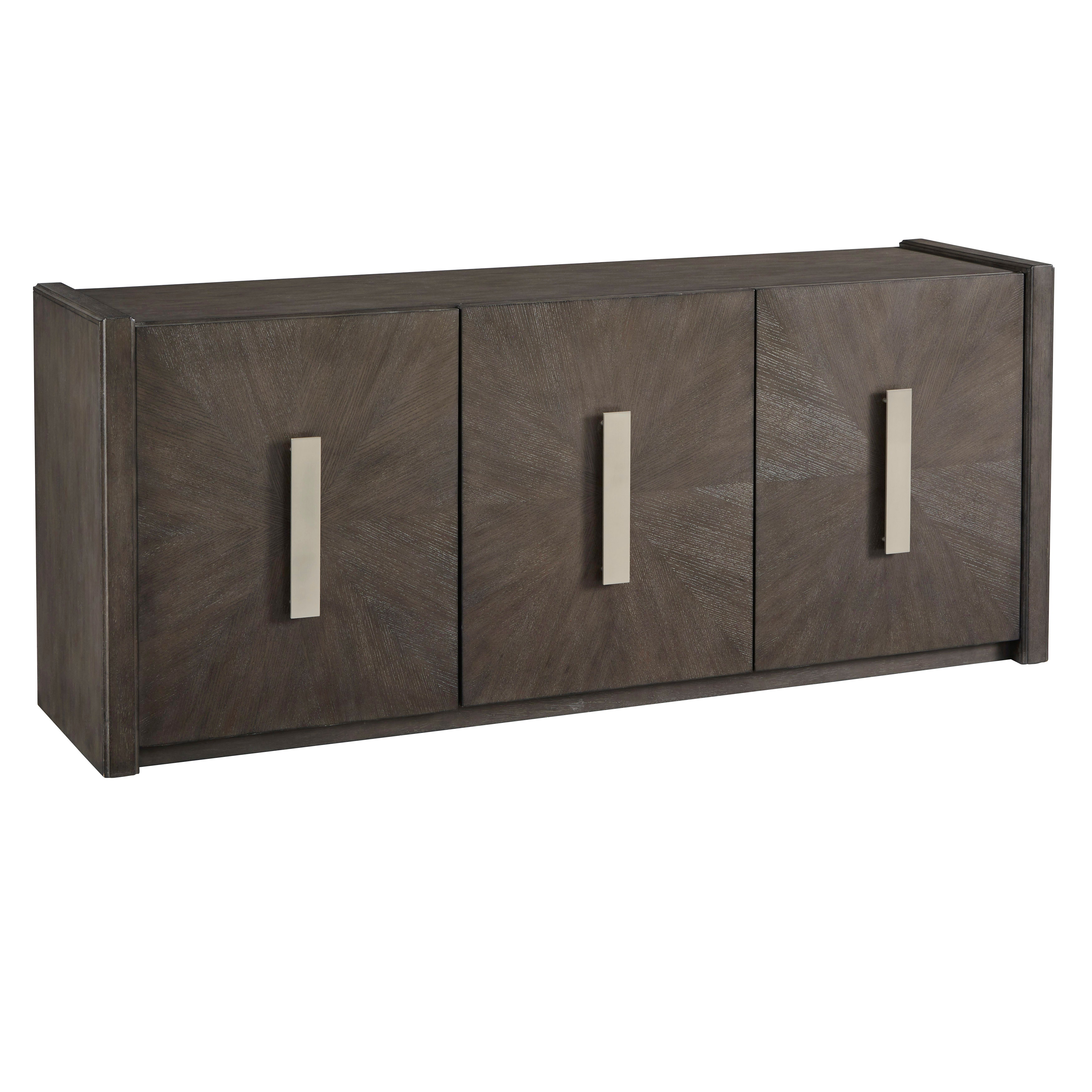 PFC 3-Door Credenza with Shelves P301777 - Salt Creek Home Furniture.
