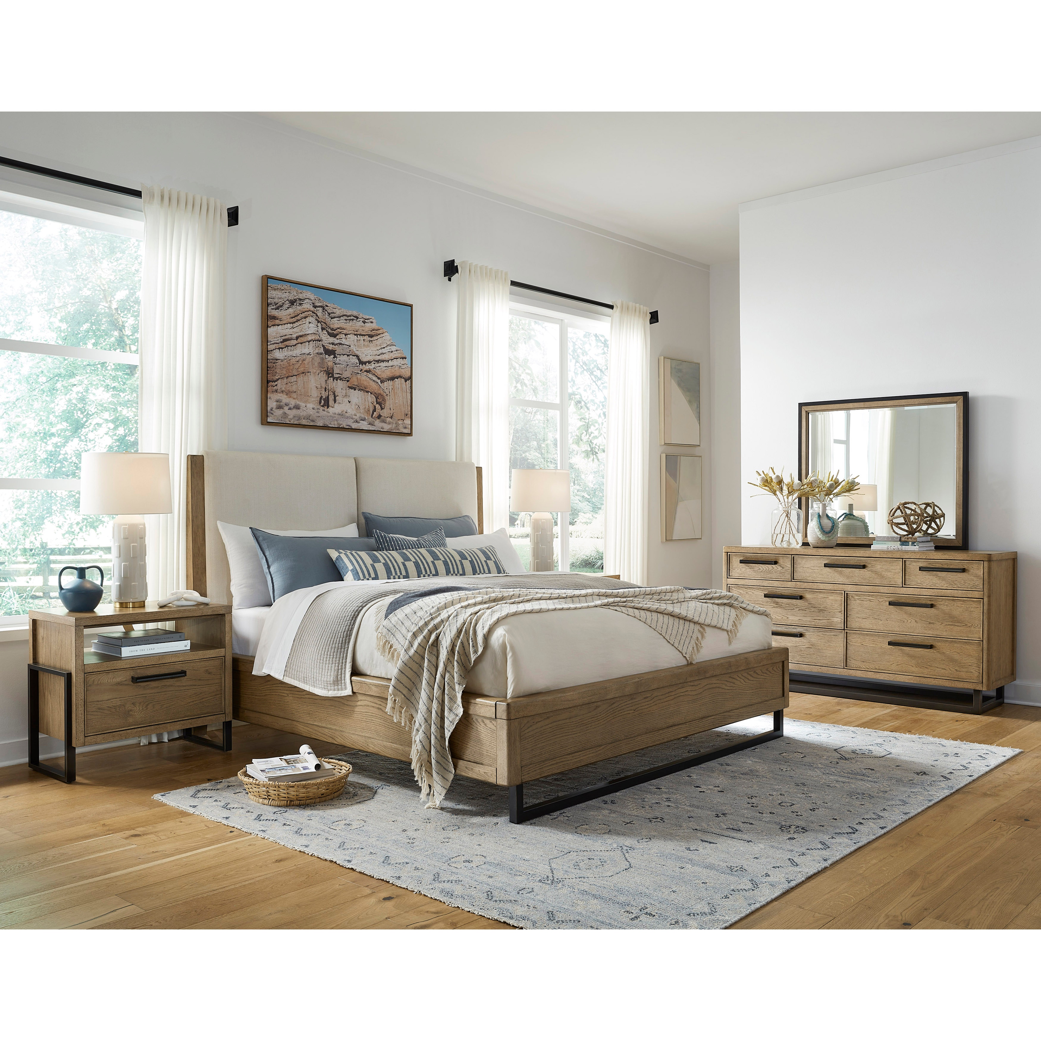 Gatlin storage queen store platform bed