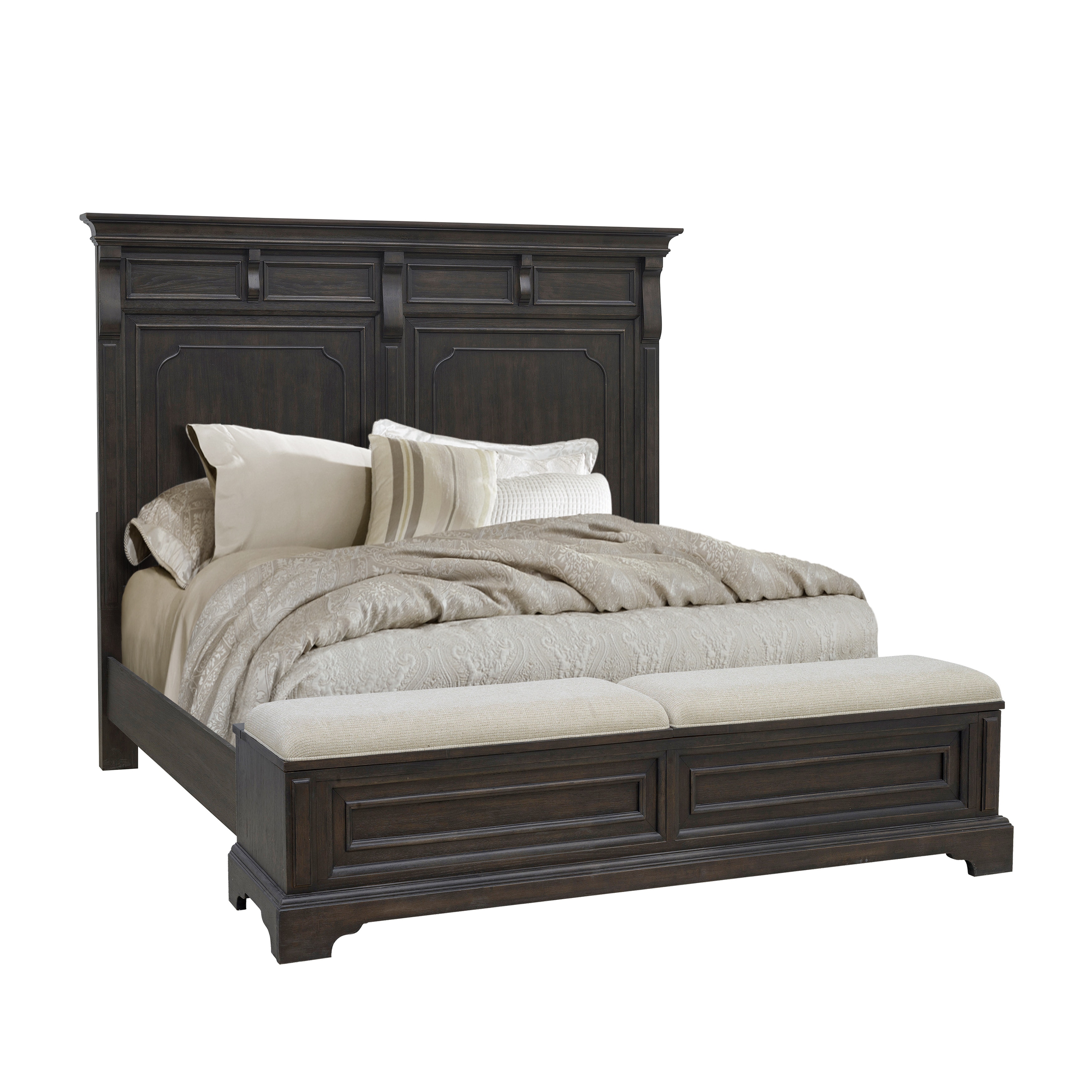 PFC Hickory Creek Queen Storage Bed P386-BR-K2 - Pulaski Furniture