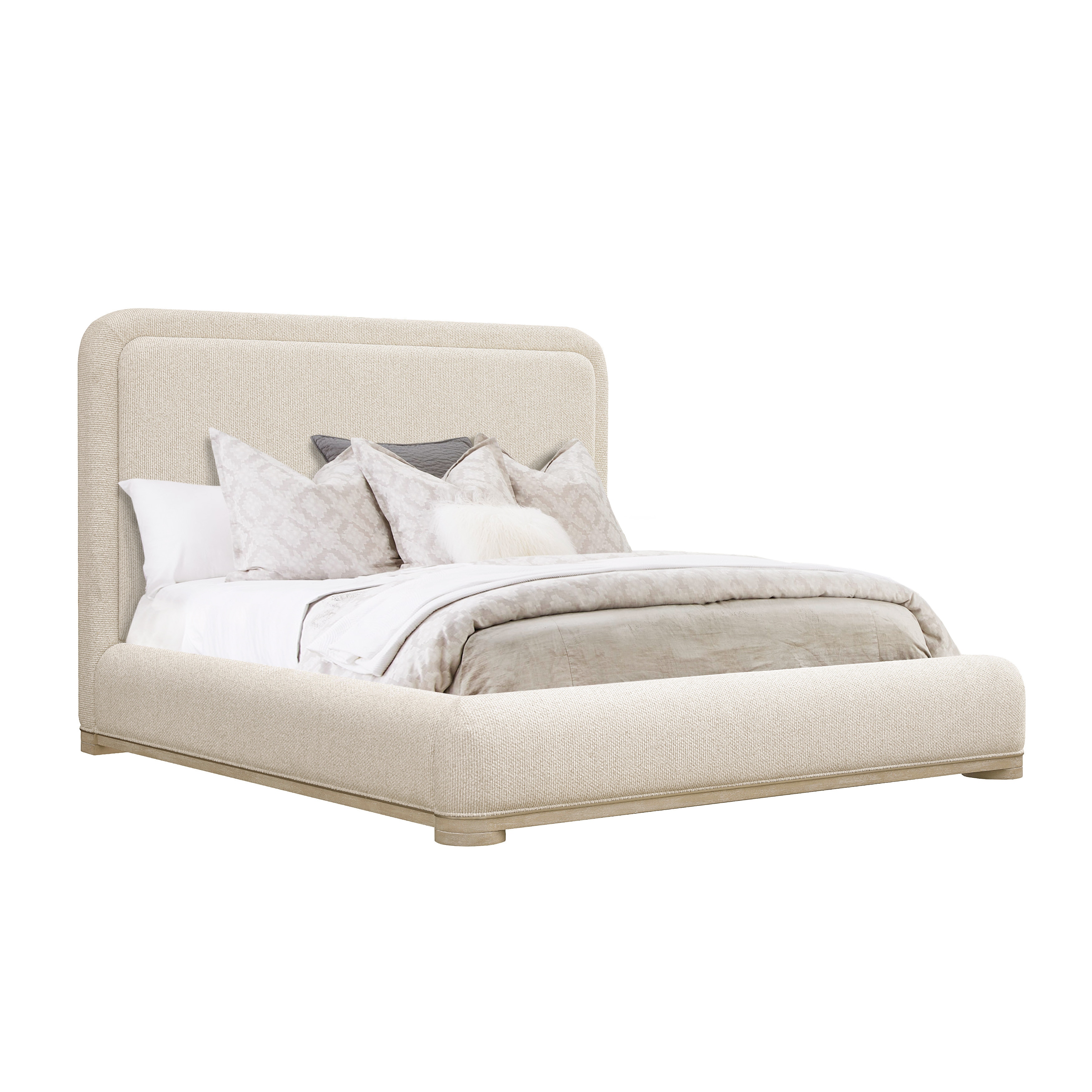 PFC Drew & Jonathan Huntington Queen/King Upholstered Bed Set of Side Rails  P392DJ152 - Andrews