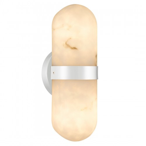 Quoizel Bree 2-Light Polished Chrome Wall Sconce BREE8704C