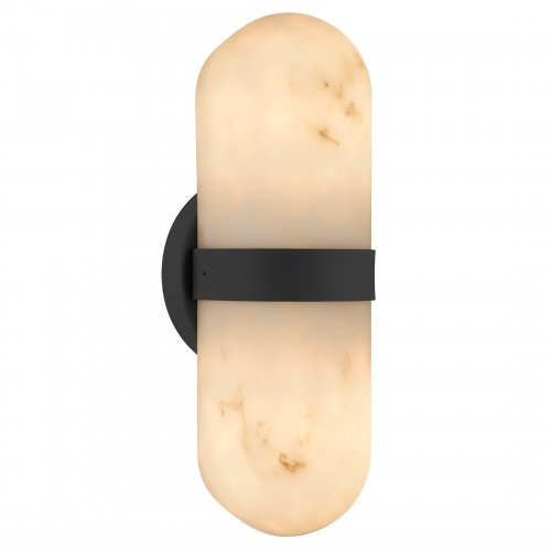 Quoizel Bree 2-Light Matte Black Wall Sconce BREE8704MBK