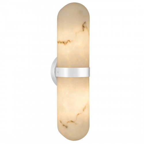 Quoizel Bree 2-Light Polished Chrome Wall Sconce BREE8804C