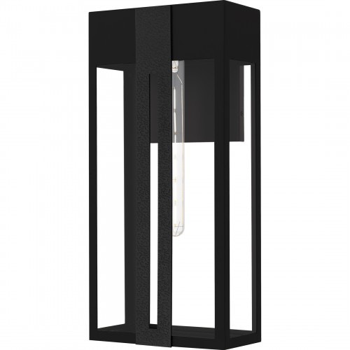  Bosewell 1-Light Matte Black Outdoor Wall Lantern 