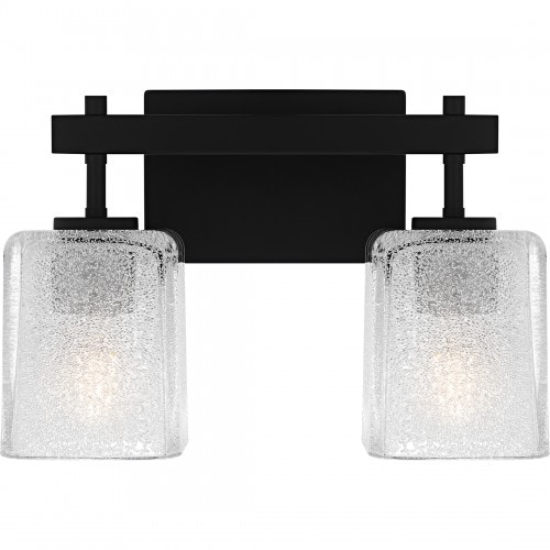 Quoizel Brenthouse 2-Light Brushed Nickel Bath Light BTH8613MBK
