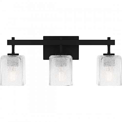 Quoizel Brenthouse 3-Light Brushed Nickel Bath Light BTH8622MBK