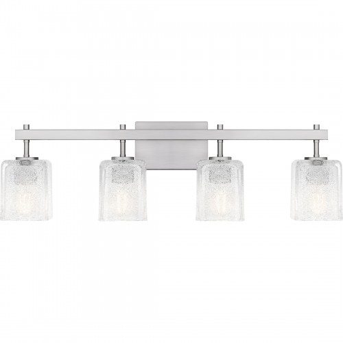 Quoizel Brenthouse 4-Light Matte Black Bath Light BTH8631BN