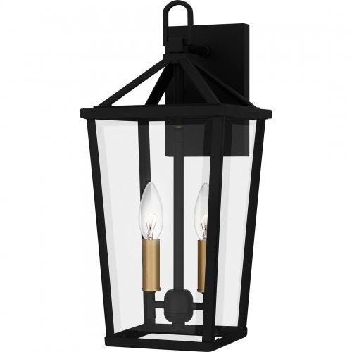Quoizel Hull Outdoor Lantern HUL8407MBK