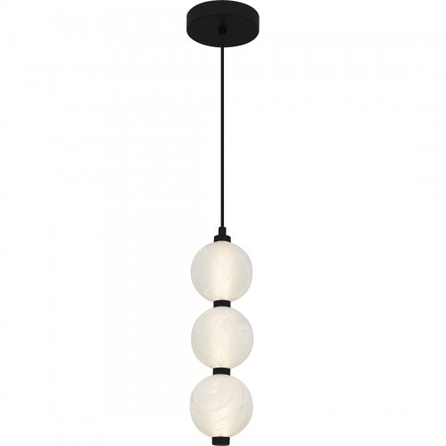  Clarendon Matte Black Mini Pendant 