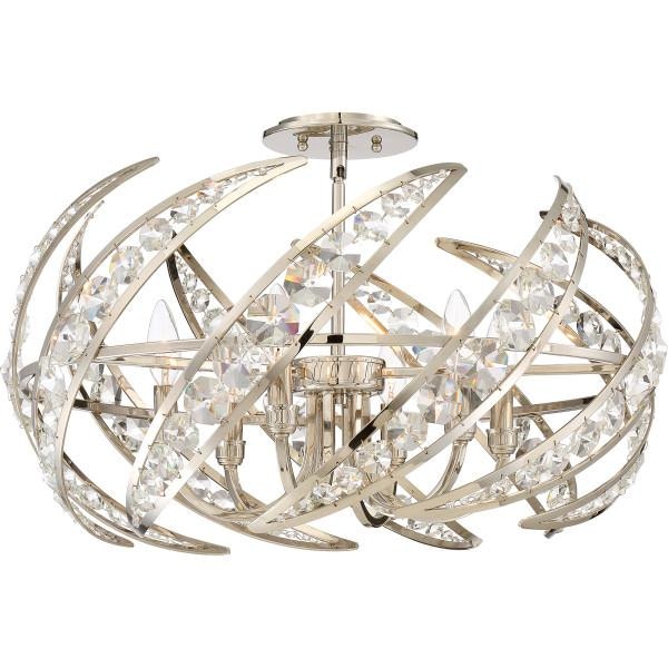 Quoizel Crescent Semi-Flush Mount PCCN1724PK