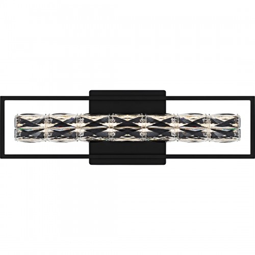 Quoizel Dazzle Matte Black Bath Light PCDZ8524MBK