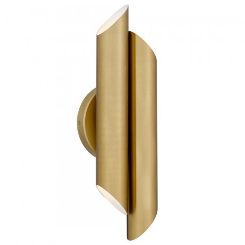 Quoizel Manelis Integrated LED Brushed Gold Wall Sconce PCMAN8705BRG