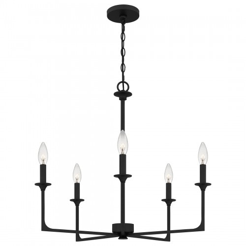 Quoizel Prescott Chandelier PRC5026MBK