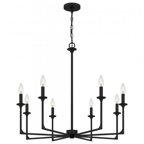 Quoizel Prescott Chandelier PRC5032MBK