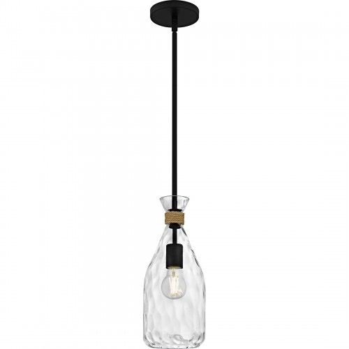  Govada 1-Light Matte Black Mini Pendant 