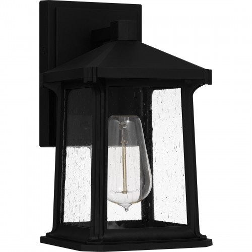 Quoizel Satterfield Outdoor Wall Lantern SAT8406MBK