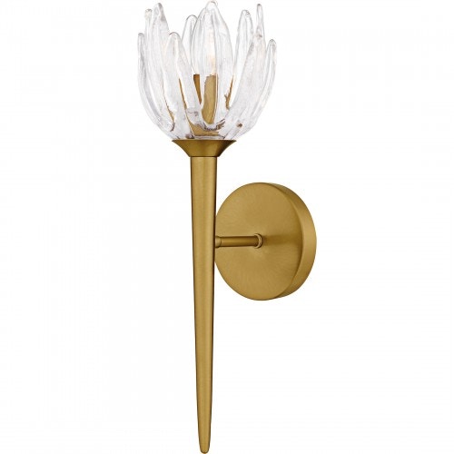 Quoizel Shea 1-Light Matte Black Wall Sconce SHA8806BRG