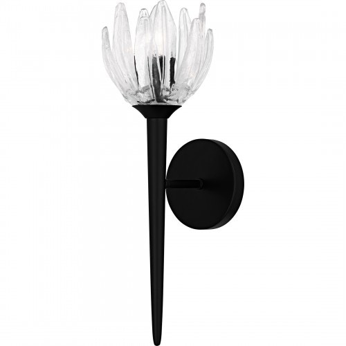 Quoizel Shea 1-Light Brushed Gold  Wall Sconce SHA8806MBK