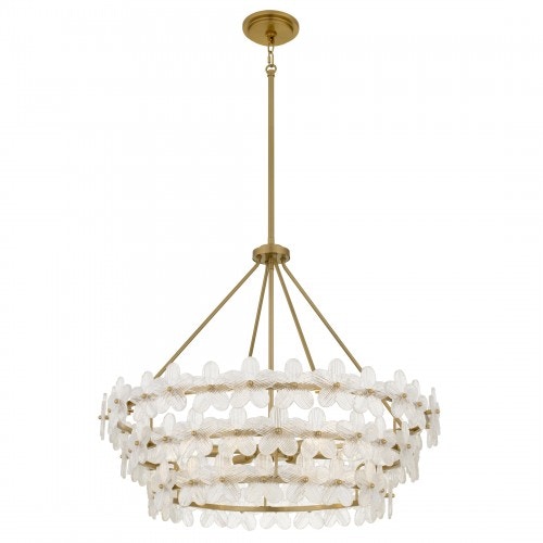 Quoizel Wright 6-Light Brushed Gold Pendant Light WRIG2830BRG