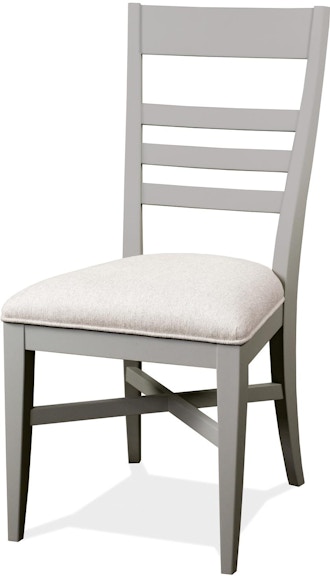 Riverside Upholstered Ladderback Side Chair 12157 12157