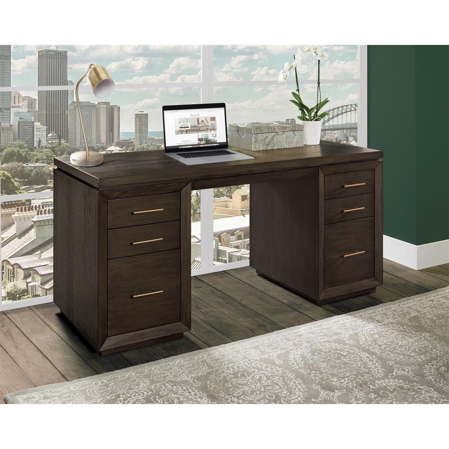 Riverside Home Office Executive Desk 23930 - Hennen Furniture - St ...