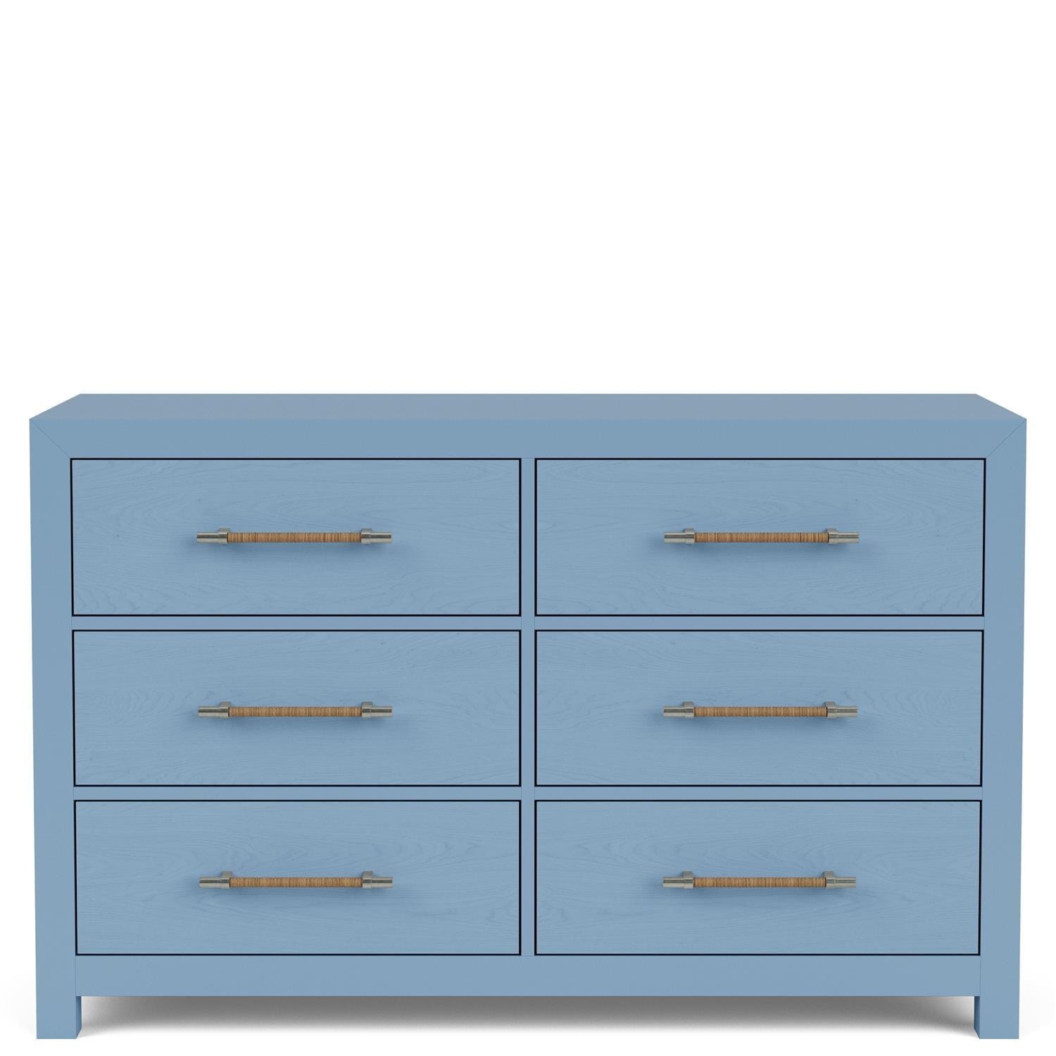 Riverside Bedroom 56" 6-Drawer Dresser-Blue 30767 - B.F. Myers Furniture -  Nashville TN