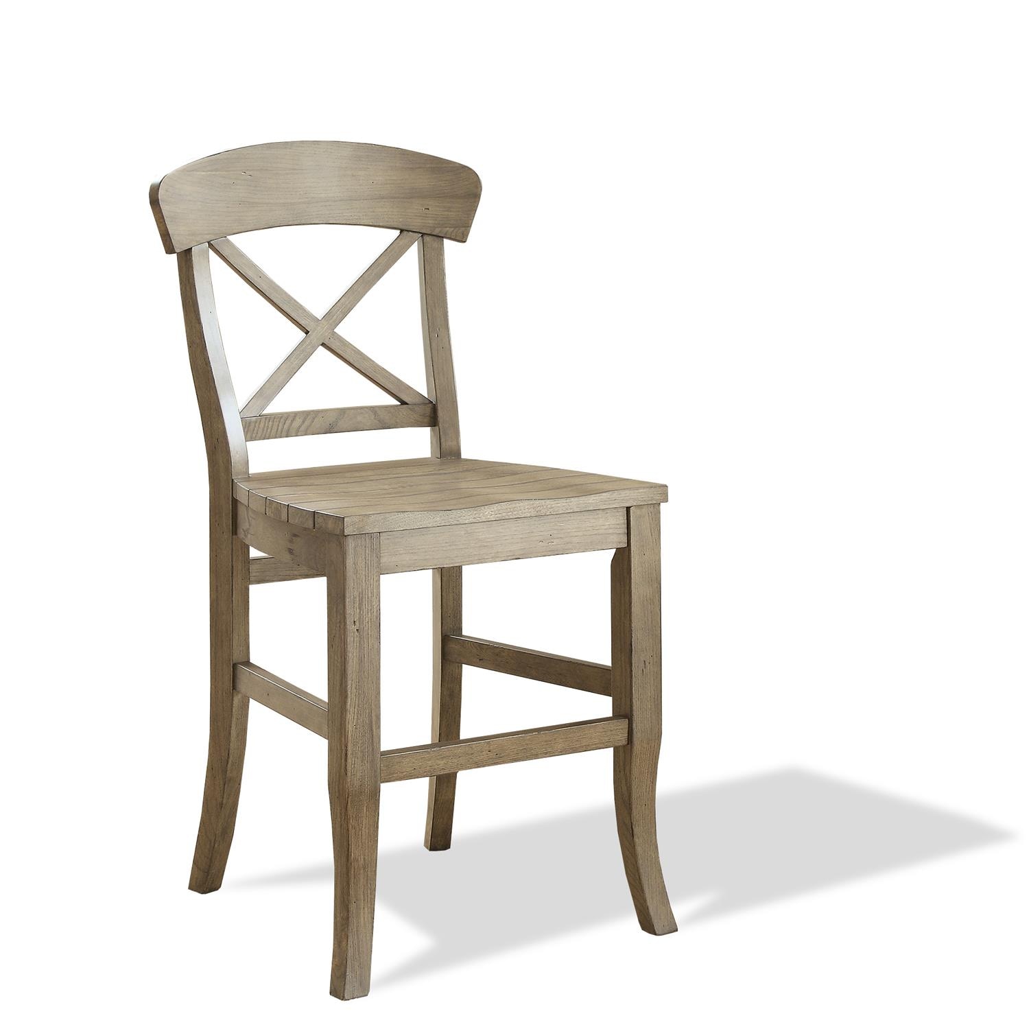 X back deals wood counter stools