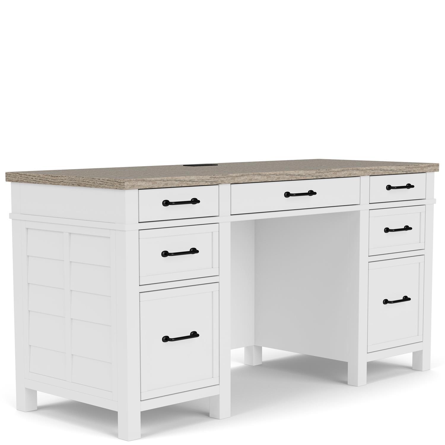 Riverside Home Office Executive Desk 28631 Carol House Furniture