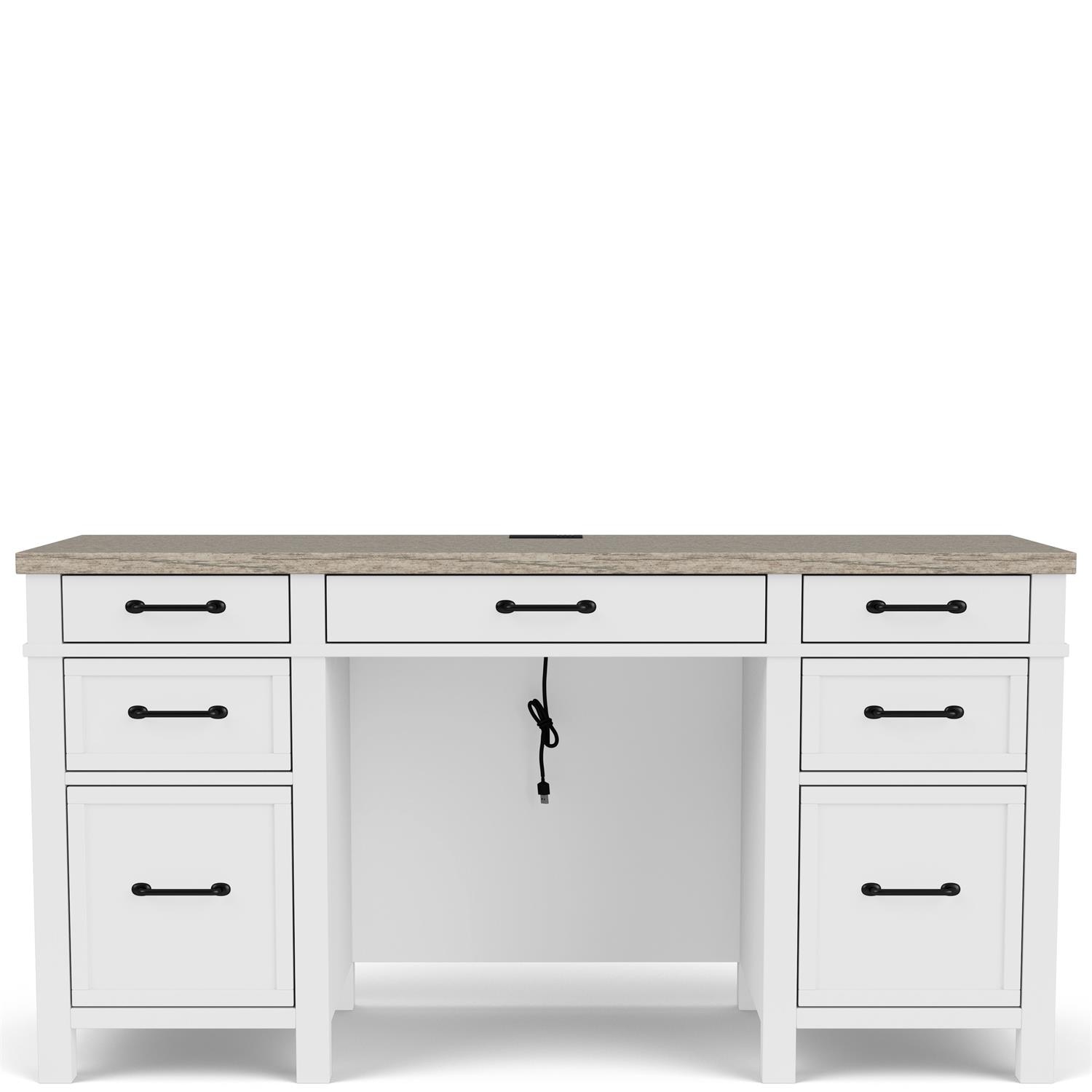 Riverside Home Office Executive Desk 28631 Carol House Furniture