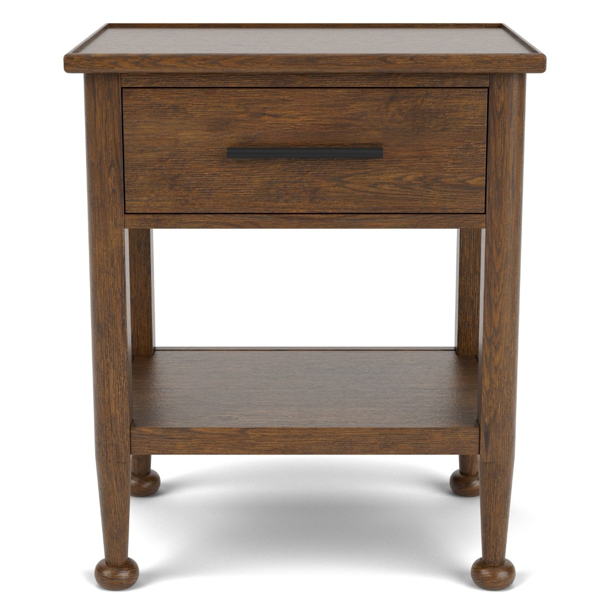 Riverside Furniture 1-Drawer Brn Nightstand 61767