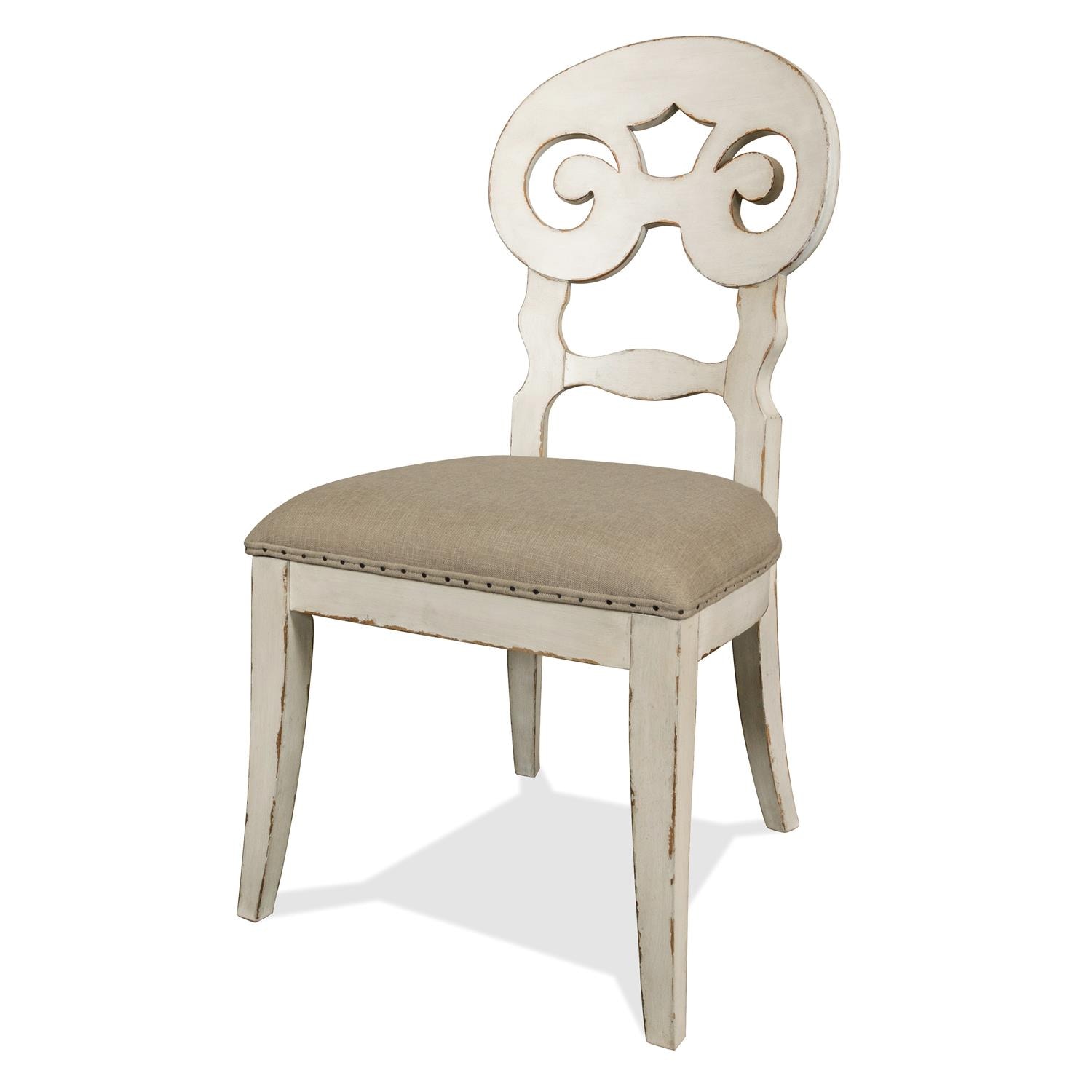 burke upholstered dining chair