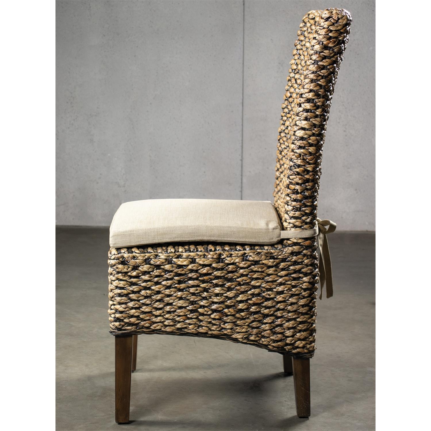 Riverside Dining Room Woven Side Chair 36965 Seaside Furniture Toms
