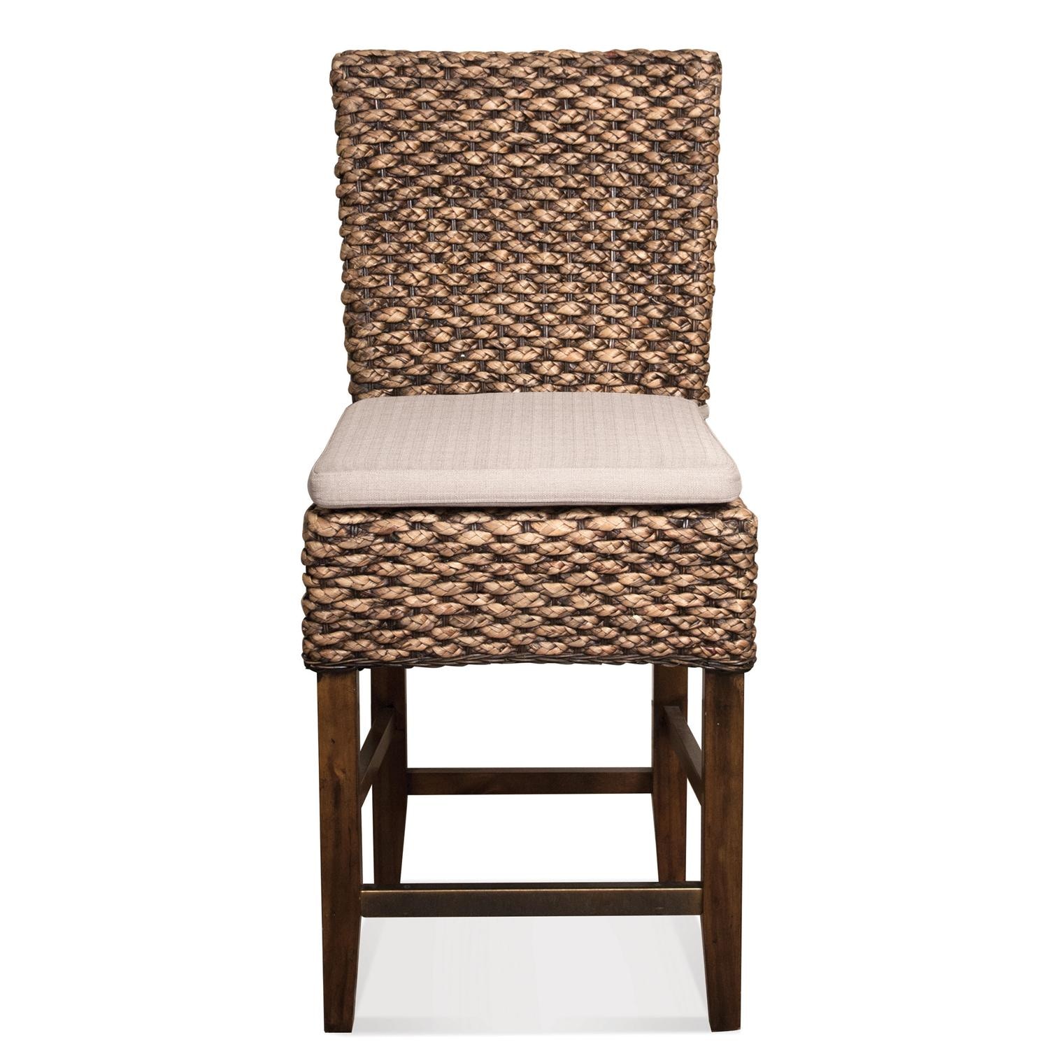 Riverside Casual Dining Woven Counter Stool 36967 Pamaro Shop
