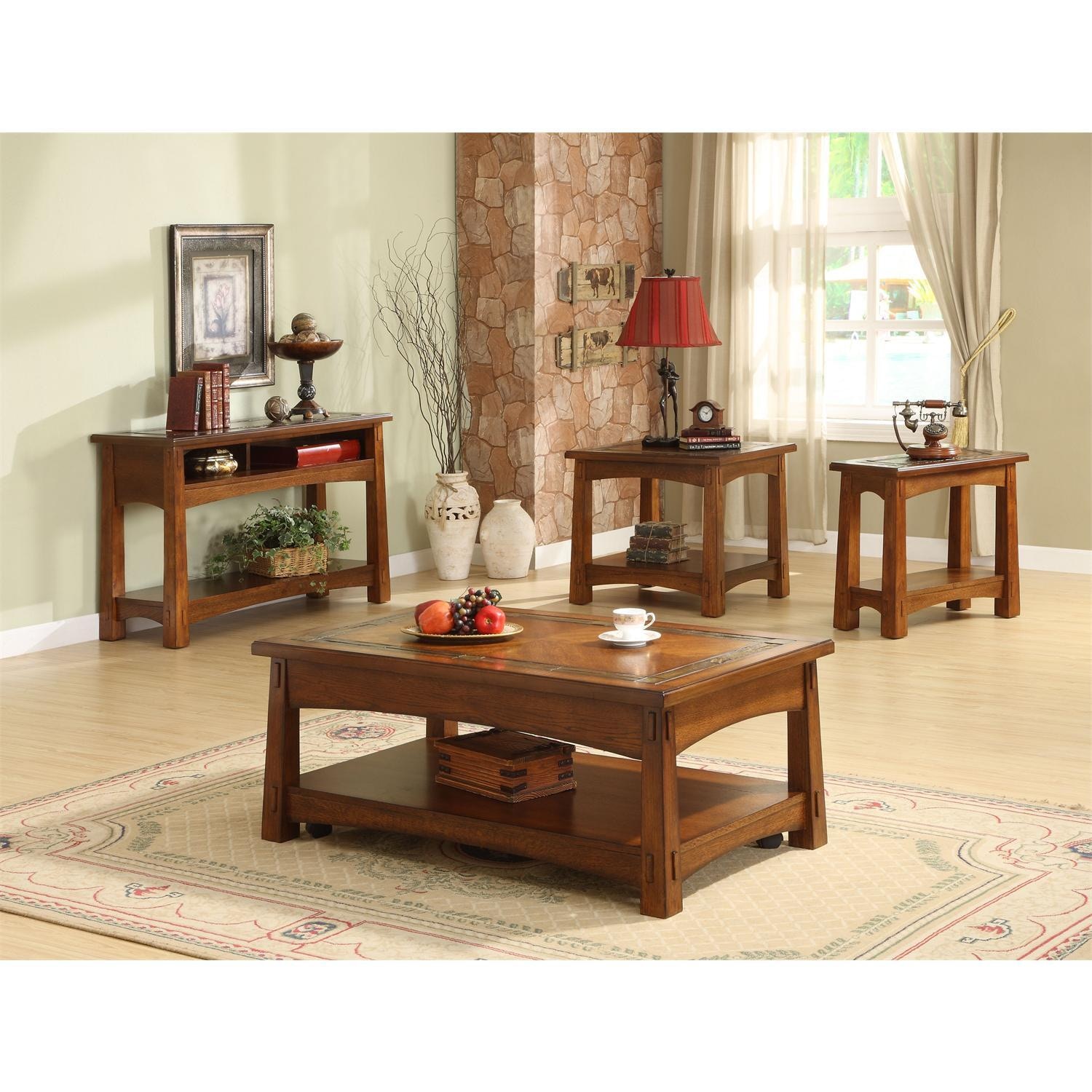 Riverside Living Room Craftsman Home Lift-Top Coffee Table 2903