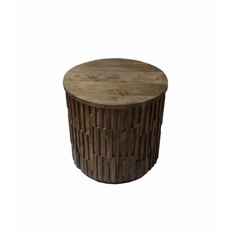 Riverside Living Room Round Side Table 67209 Seaside Furniture Toms