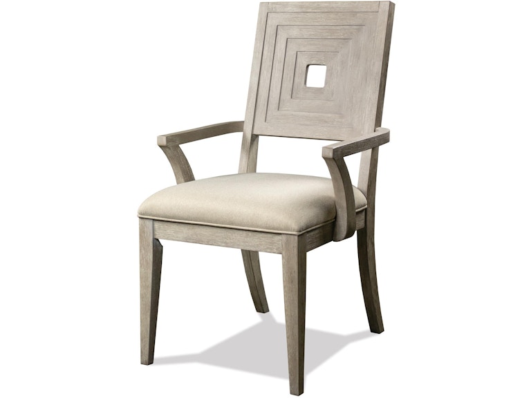 Riverside Cascade Upholstered Wood Back Arm Chair 73458 960773081