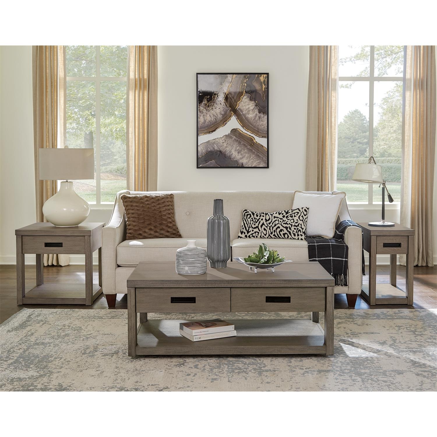 Riverside Living Room Chairside Table 79812 Carol House