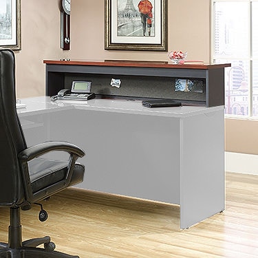 Sauder shop reception desk