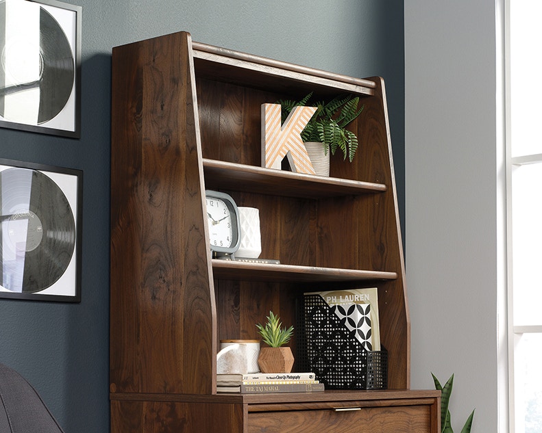 Shop our 2Shelf Library Storage Hutch in Natural Maple by Sauder