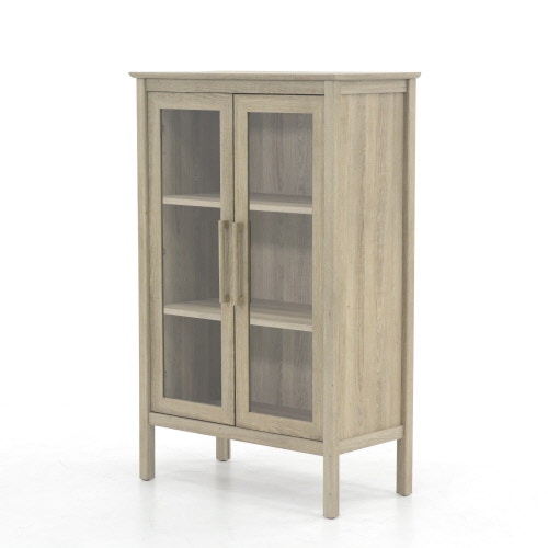 Sauder deals display cabinet