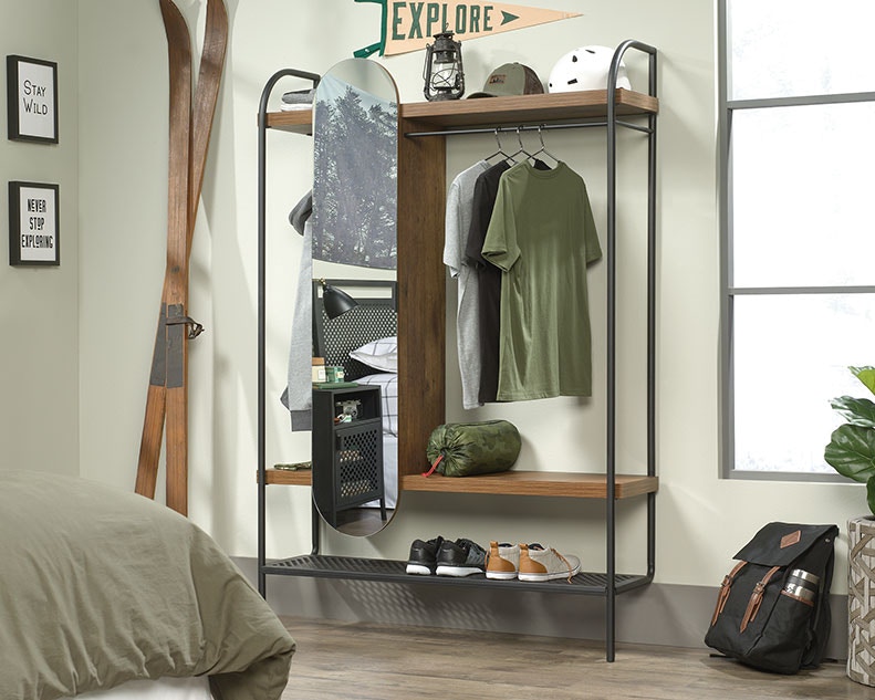 Sauder Bedroom Hanging Wardrobe 423280 Crown Furniture