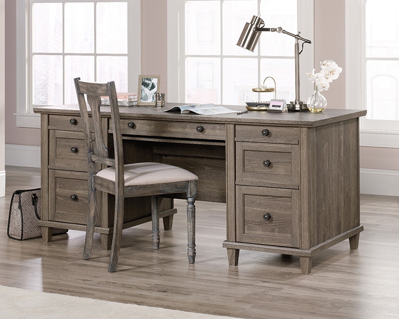 Sauder Home Office Executive Desk 423526 Crown Furniture