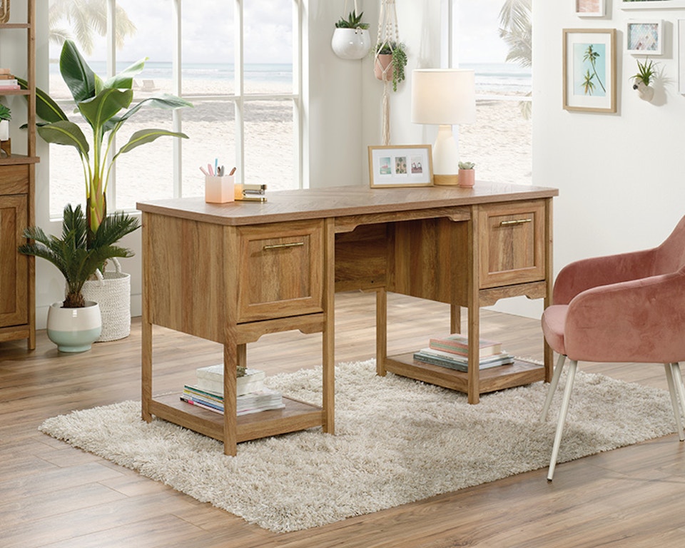 Sauder Home Office Desk 424456 Crown Furniture Electronics