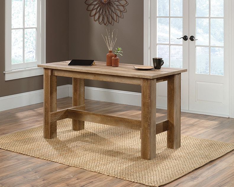 Sauder boone mountain on sale counter height table