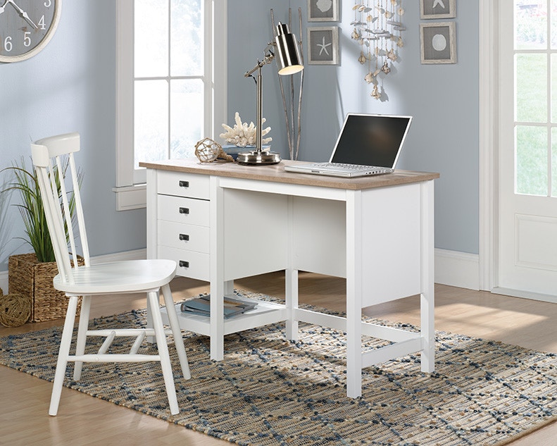 sauder single pedestal desk