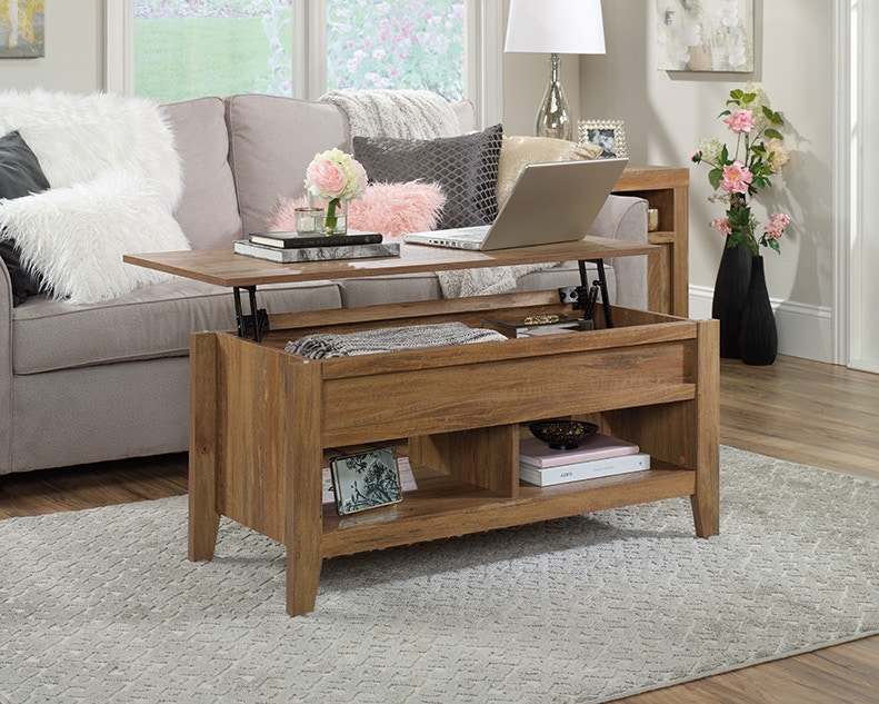 Mango wood lift top shop coffee table