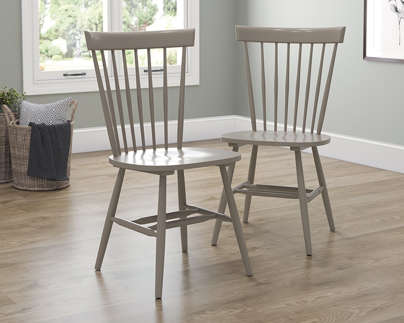 Spindle back best sale farmhouse chairs