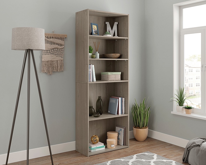 Tall 5 deals shelf bookcase