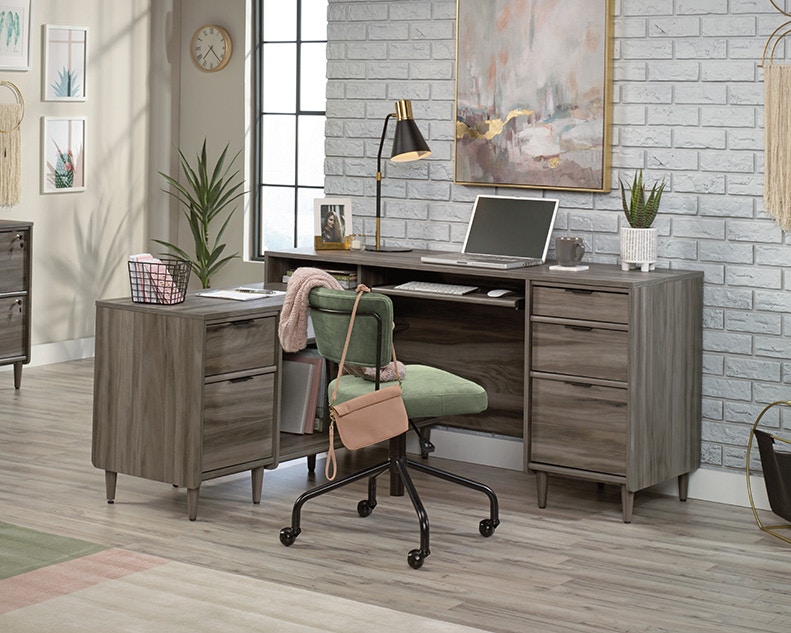 Clifford place l on sale shaped desk