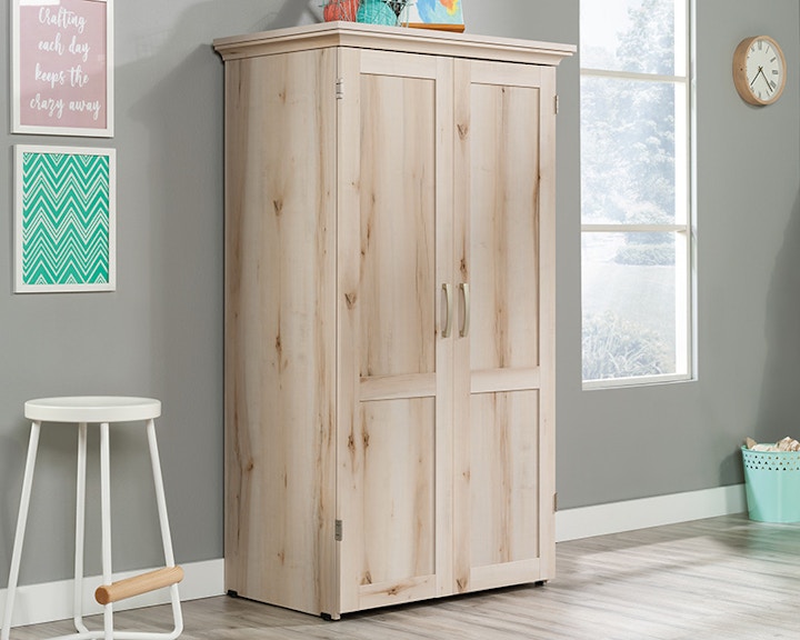 430445 by Sauder - Craft & Sewing Armoire in Pacific Maple
